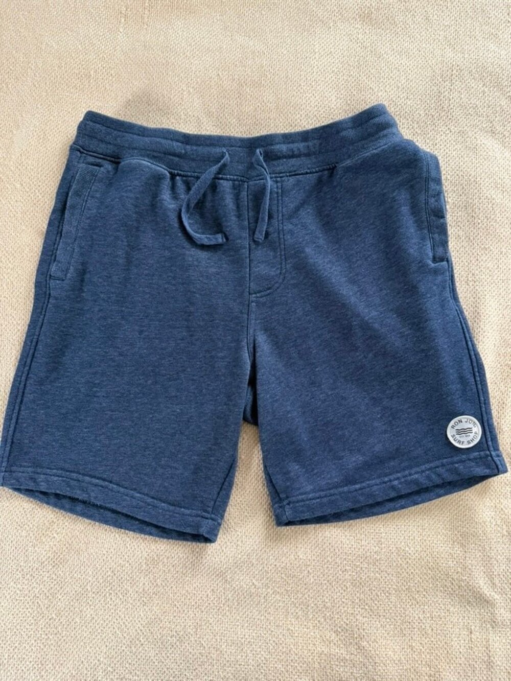 Ron Jon Surf Shop Men's Fleece Sweat Shorts Heather Blue Size M HLM2120